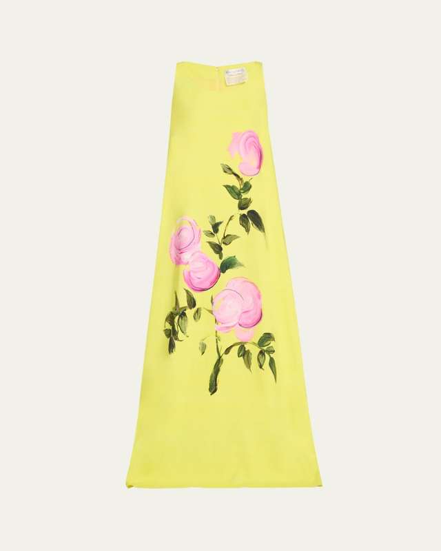 Painted Rose Gown